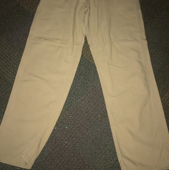 🥳HP🥳 Carhartt Men's Beige Khaki Pants 34x32 Tan